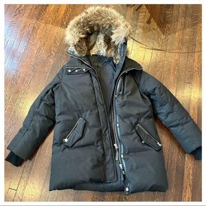 Women’s mackage down warm jacket size large